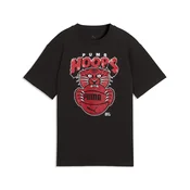 PUMA Flagrant Foul Relaxed Basketball Tee Youth, Shop, Black, 11-12Y