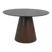 Miza Brea 207 (Temen hrast) Temen hrast, 75cm, MDF plošča, Naravni furnir