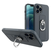 MG Ring silikonski ovitek za Samsung Galaxy A13 5G, modro