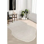 Conceptum Hypnose Tepih Amorf-Ar003, Ovalni, 120 x 180 cm, Krem