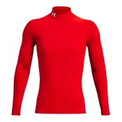 Moška majica Under Armour ColdGear Armour Comp Mock Red L