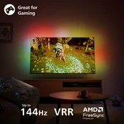 Philips 55MLED920/12 AMBILIGHT 4K Quantum Dot Mini-LED 144 Hz, 139 cm (55”) P5 Perfect Picture Engine, Dolby Vision i Atmos