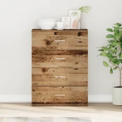 Kreveta s ladicama Staro drvo 60 x 39 x 80 cm Konstruirano drvo