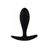T Plug Analna kupa, Silikonska, 9.5 cm, Crna