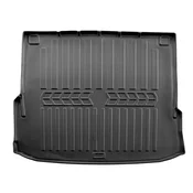 Zaščitna preproga za prtljažnik Toyota Highlander IV XU70 od leta 2019, 7-sedežna različica (3. vrsta sedežev zložena), z nizkotoncem