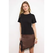 Trendyol Milla Ženska majica TWOSS23TS00000, Crna
