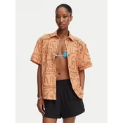 Billabong Srajca Summers End EBJWT00126 Oranžna Oversize