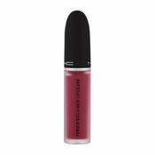 MAC Powder Kiss šminka z mat učinkom tekoče rdečilo za ustnice šminka 5 ml odtenek 988 A Little Tamed za ženske