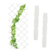 Northix Set raztegljivih rešetk za rastline, 180x90 cm, 3 pak, nastavljiva širina