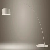 Foscarini Twiggy Elle LED stoječa svetilka siva - Dnevna soba/jedilnica - Dizajn - sivkasta (kremna) - Plastika