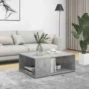 Stolic za kavu boja betona 90 x 67 x 33 cm konstruirano drvo