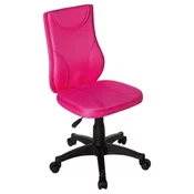 MID.YOU Mladinski Vrtljivi Stol Kiddy Base, Roza