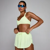 MP ženski športni modrček Tempo s sukano hrbtno stranjo - washed lime - XXL