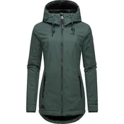 Ragwear Zimska jakna Zuzka temno zelena