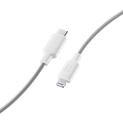 Celularna Lade- in Datenkabel belo 100cm USB Tip-C v Apple Lightning USBDATAC2LMFISMARW
