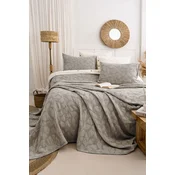 Lessentiel Maison Set Prekrivac i jastucnice Bambi, 240x260 cm, Sivi