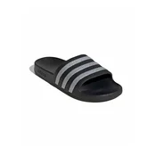 ADIDAS SPORTSWEAR Nizki natikači ADILETTE AQUA črna/srebrna