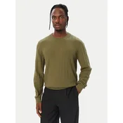 HUGO Pulover Simond 50570261 Khaki Regular Fit