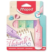 MARKER MAPED FLUO FLEX PASTEL 4/1, 570831