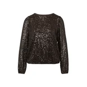 COMMA Bluza temno rjava