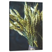 shumee Platno Botanika Koruzni klasji v vazi 40x60 cm