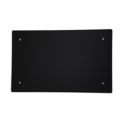 GLAMOX električni panelni stenski radiator H60 H 10 brez termostata. steklo črne barve-340x850 mm. 1000 W (887204)