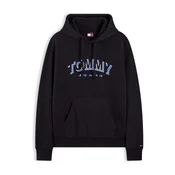 Tommy Jeans Majica modra/črna/bela