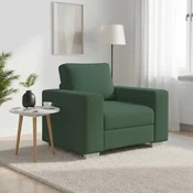 Sofa fotelja tamnozelena 100x77x82 cm korduro tkanina