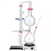 VEVOR Komplet za destilacijo eteričnih olj 2000 ml 700x400x700 mm 28-delni set