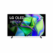 LG OLED evo OLED42C34LA 106,7 cm (42) 4K Ultra HD Pametni televizor Wi-Fi Crno