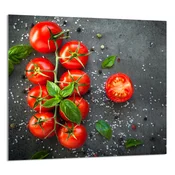 shumee STEKLENA PLOŠČA ZA KUHINJO 65x60 Paradižnik
