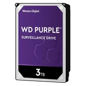 WD PURPLE 3TB 3,5 SATA3 256MB 5400rpm WD33PURZ trdi disk