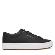 Tommy Hilfiger Superge Harlem Lth Vulc Cleat Winter FM0FM05950 Črna