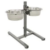 Trixie Posude sa postoljem - 2 x 2.8 l
