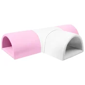 slomart Penasti 4-delni T-Tunel (barva: bela, roza (pastel))