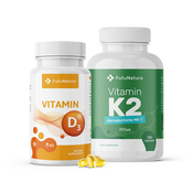Vitamin K2 + D3, komplet
