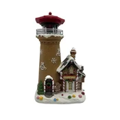 shumee Božična glasbena skrinjica StarryLights - stolp z LED hišico