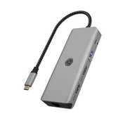 Icybox IB-DK4012-CPD 9-v-1 Mobilna priklopna postaja s PD 100 W