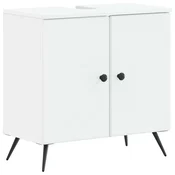 vidaXL Kopalniška omara za umivalnik BREDA Bela 59,5 x 31,5 x 59 cm