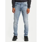 G-Star Raw Jeans hlače 3301 51003-D875 Modra Tapered Fit