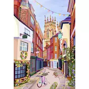 Pieces & Peace - Puzzle York Petergate - 1 000 kosov