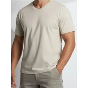Sinsay - Pamucna basic majica - nude