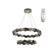LED prigušiva luster na sajli LED/65W/230V 3000-6500K hrom + daljinski upravljac