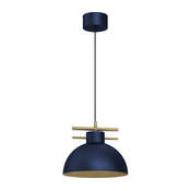 Luster na sajli ESTATE 1xE27/15W/230V plave boje