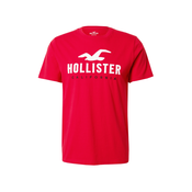 HOLLISTER Majica, rdeča