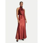 Bardot Cocktail obleka Sierra  60720DB Rjava Regular Fit
