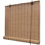 vidaXL Rolete za zatamnjivanje od bambusa 140x220 cm smede