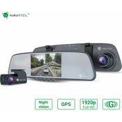 Navitel MR255 NV ogledalo/avto kamera, Full HD + vzvratna kamera