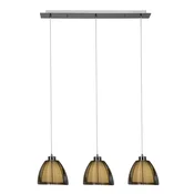 Brilliant Viseča svetilka LED E27 EEK: neodvisno od sijalke (A++ - E) 180 W Brilliant Relax 61176/53 Bronasta, Krom