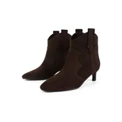 L37 HANDMADE SHOES Gležnarji TEXAS WIND rjava